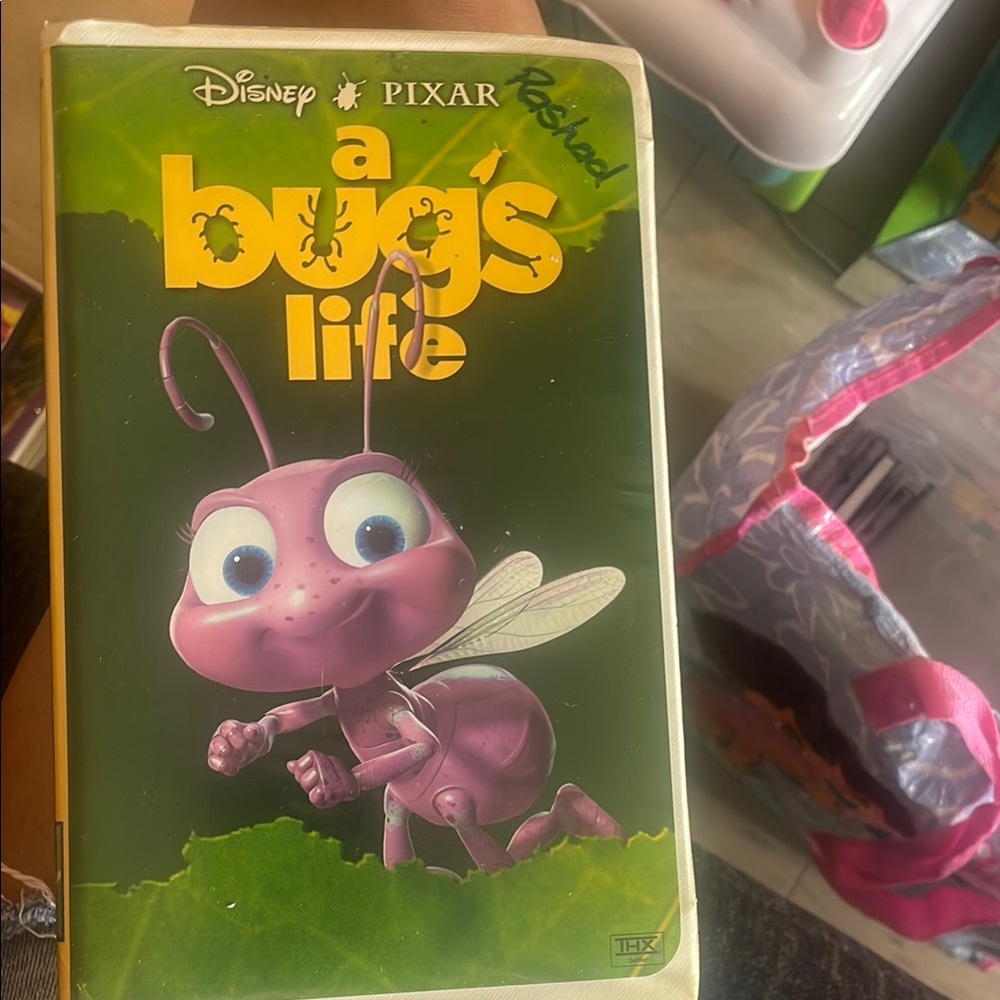A Bug's Life VHS Tape